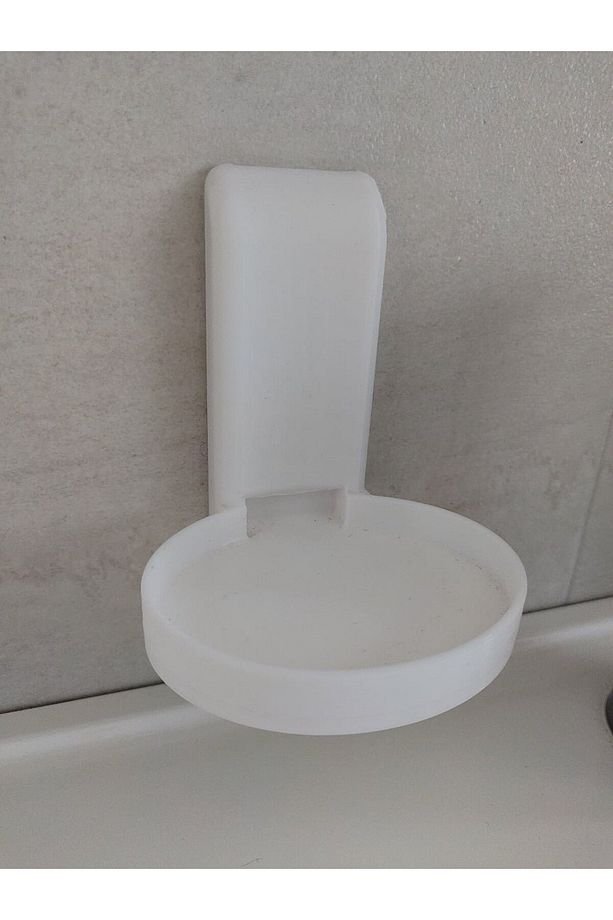 Byr3D Sagrotan Temassız Duvar Montajı (Vidasız) T4919891 Sadece Plastik Aparattır - 3