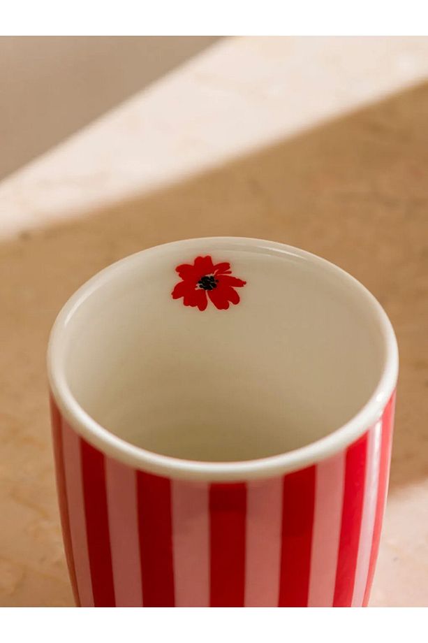LCW HOME Kırmızı Çiçek Baskılı Kupa 270 Ml - 2