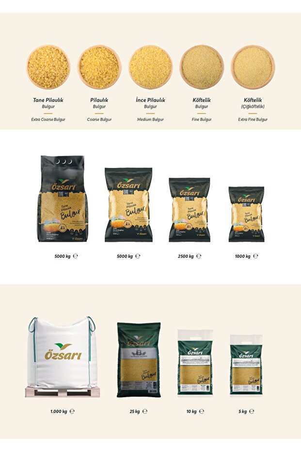 Şehriyeli Pilavlık Bulgur 2,5 Kg - 8