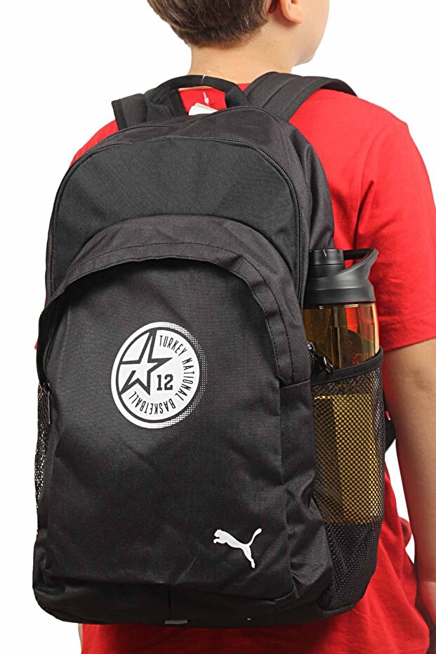 Turkey Nat Basketball Unisex Backpack079814-01 Black