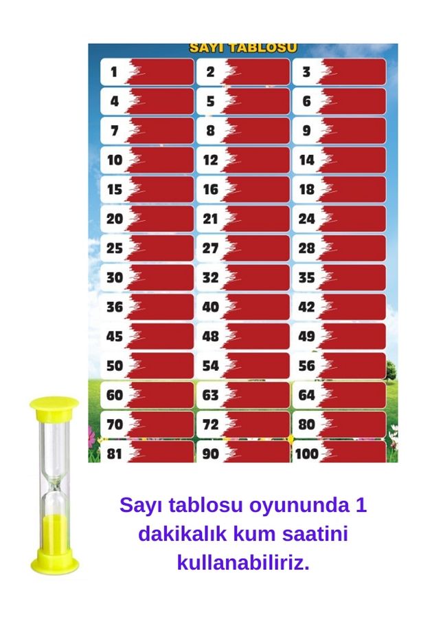 1 x 100 & ÇARPMA ( zeka dolabı, 1 x 100, yükselen zeka, çarpma ) - 6