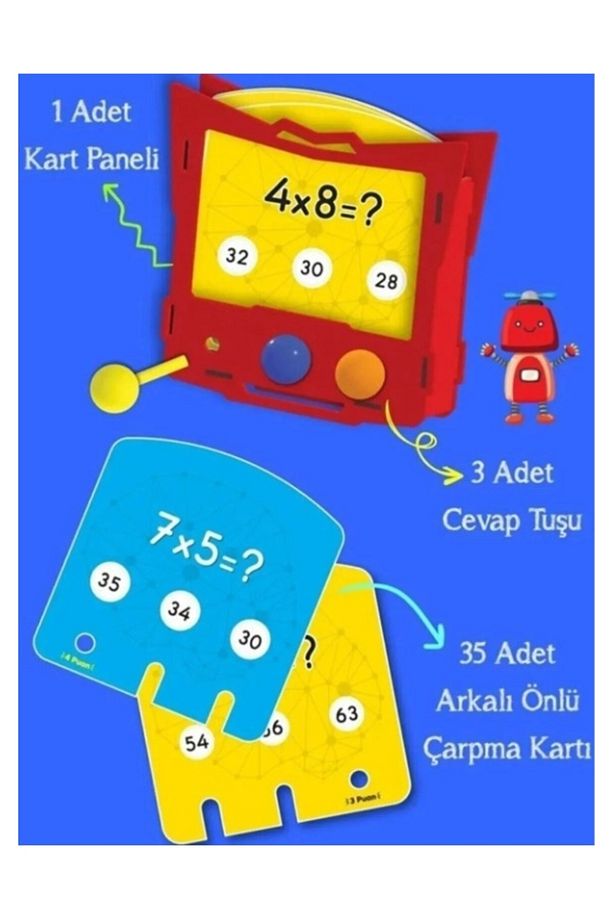 1 x 100 & ÇARPMA ( zeka dolabı, 1 x 100, yükselen zeka, çarpma ) - 4