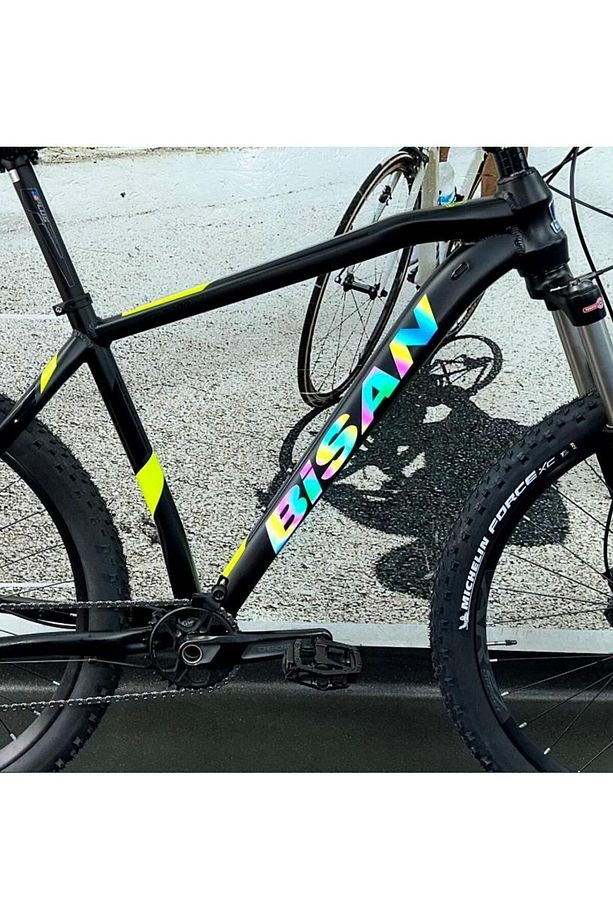 Mtx 7800 Slx 27,5 Jant 48 Cm Kadro Mat Siyah Sarı Gri - 3
