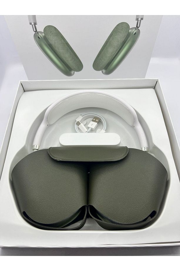 AIR Max-ios-android Uyumlu Bluetooth KULAK ÜSTÜ Kulaklık Logolu A Kalite - 1