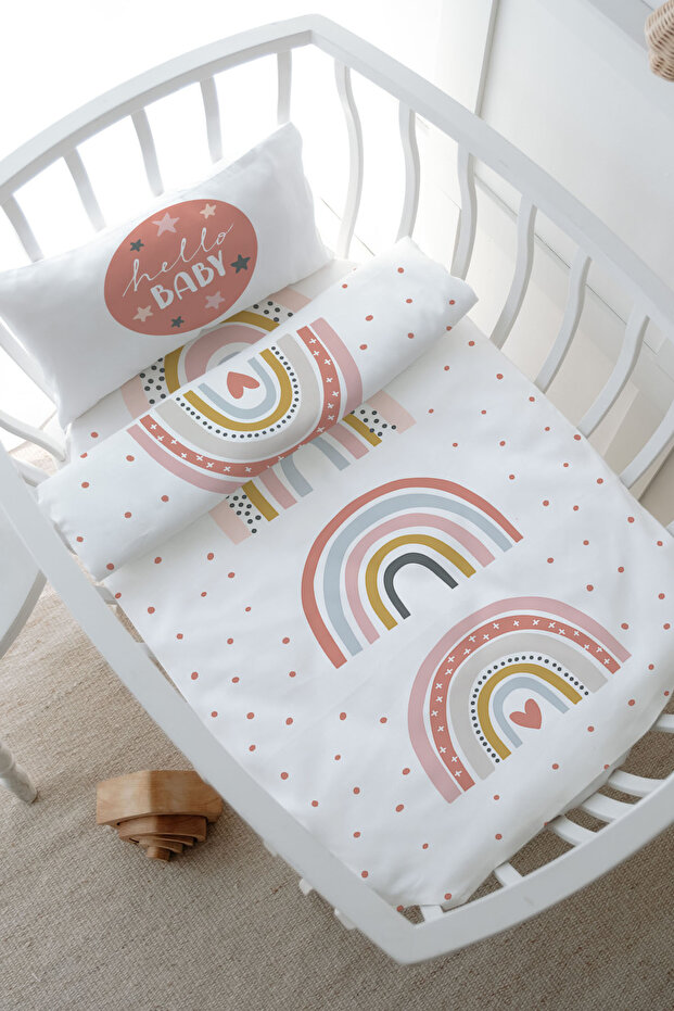 Mother's Side Crib Bedding Set (60X100) - Iconic Series - Hello Baby
