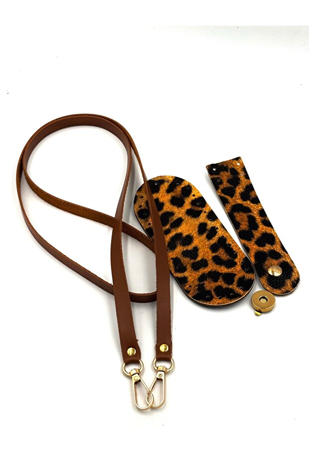 Leopard Sewable Phone Bag Set