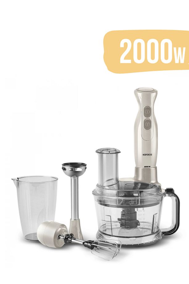 Pro Çok Amaçlı Mutfak Robotu 6 In 1 Güçlü Motor 2000 W Blender Seti - 1