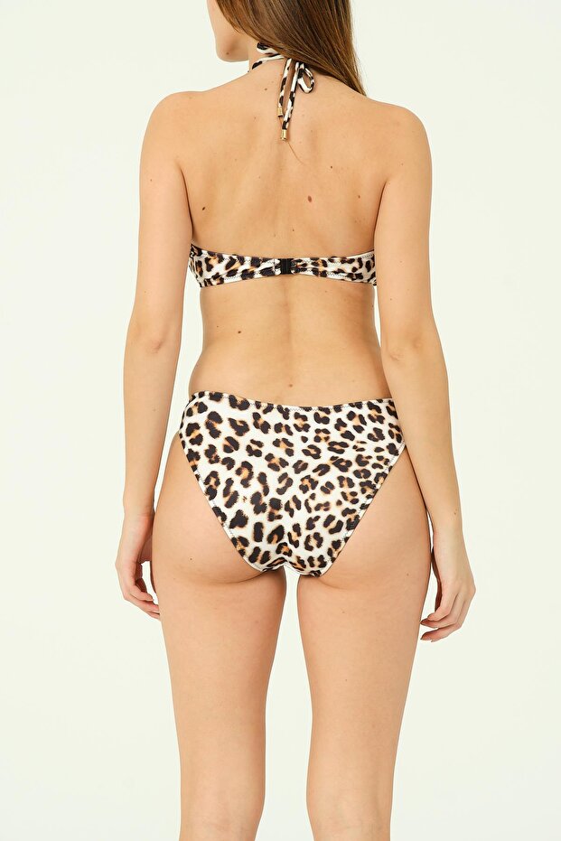 Strapless Accessories Bikini Set - 4