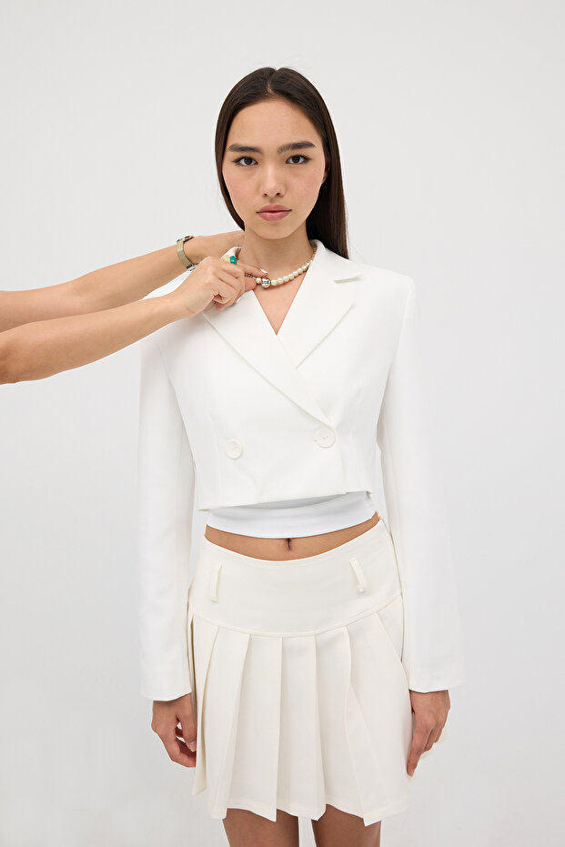 Crop Blazer Jacket C7208-Z14