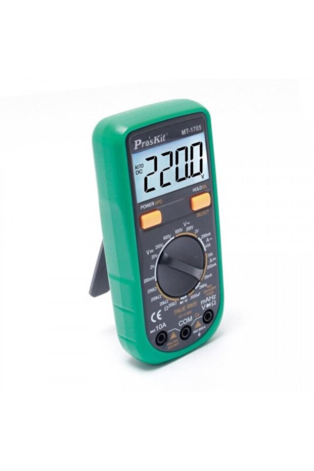 Mt-1705 3 1/2 Compact Multimeter / Measuring Tool - 2