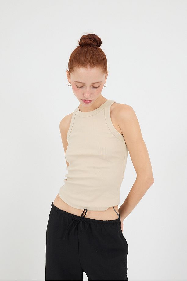 Halter Yaka Fitilli Atlet A13294-L7 - 3