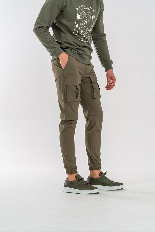 Outdoor Şort Olabilen Pantolon Şort Bermuda Kapri Pantolon – 519 - N21 - 4