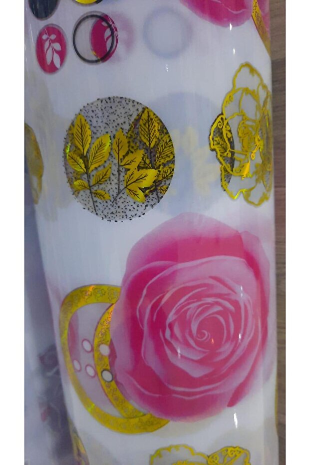 Rose Head Patterned Tablecloth 80 CM X 110 CM - 2