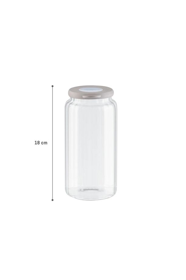 Voyana Optikli Borosilikat Cam Kavanoz - 960 ml - 3