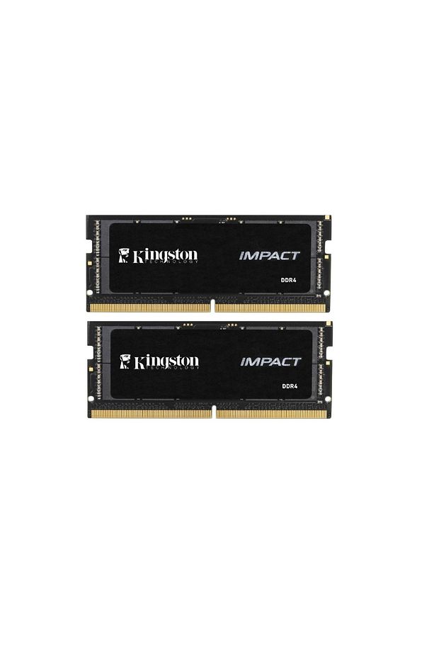 Impact 16GB  DDR4 3200MT/s CL20 SODIMM (8GBx2) Notebook Ram KF432S2OIBK2/16TR - 1