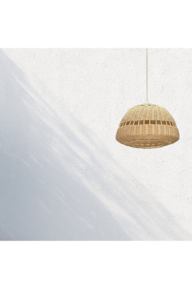 Santo Rattan Bambu Sarkıt Avize 30 cm - 4