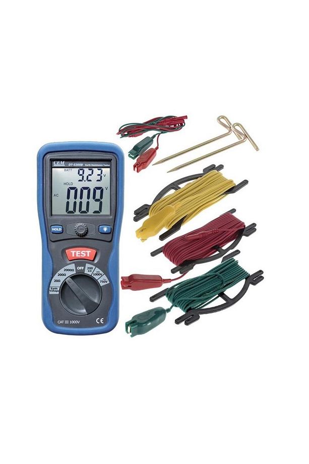 Dt-5300b Topraklama Direnci Ölçer - 1
