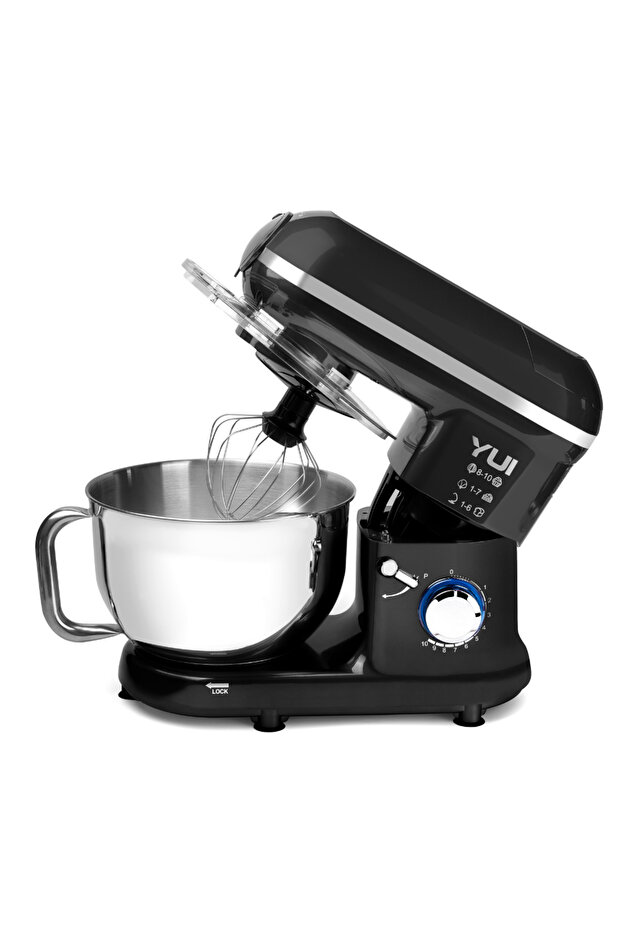 M120 Multi-fonksiyonel 3'ü Bir Arada Stand Mikser Kıyma Setli Ve Blender Özellikli Siyah - 4