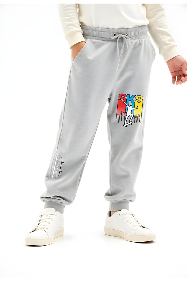 Boy's Pocket-Sk8 Printed Sweatpants