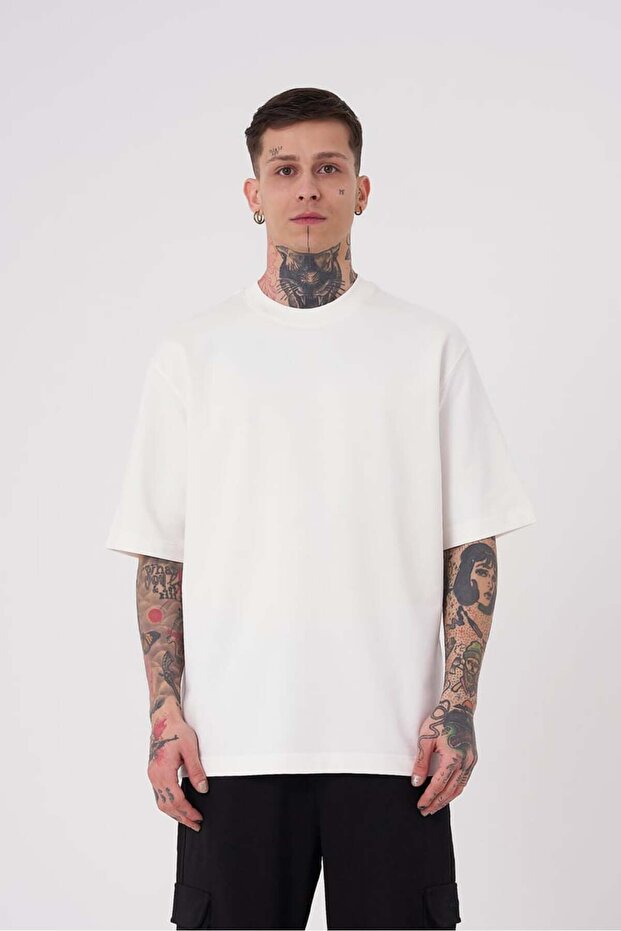 Унисекс Oversize Premium Basic тениска - 1