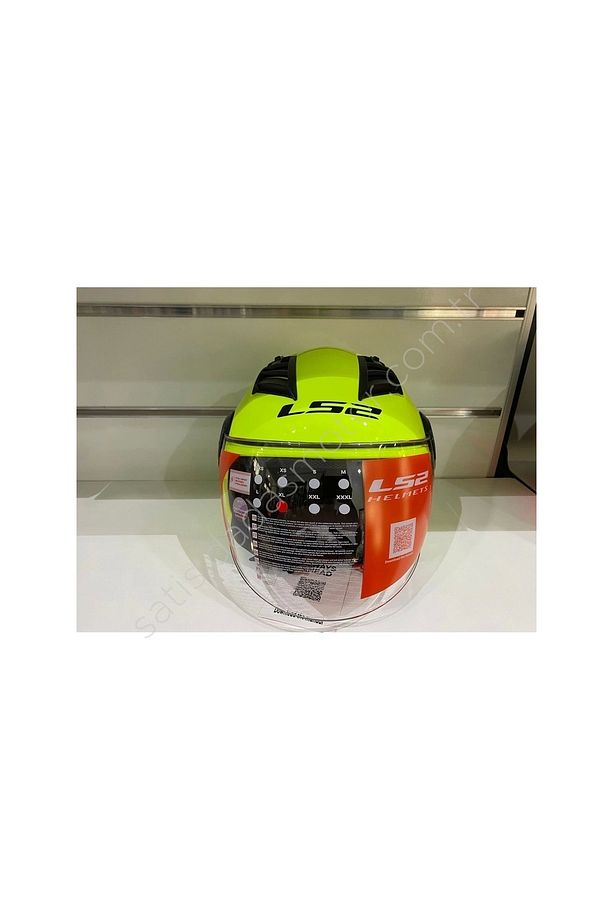 AIRFLOW NEON YEŞİL AÇIK KASK - 2