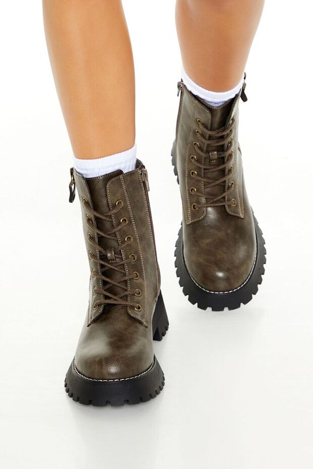 Suni Deri Kalın Tabanlı Bot - 3