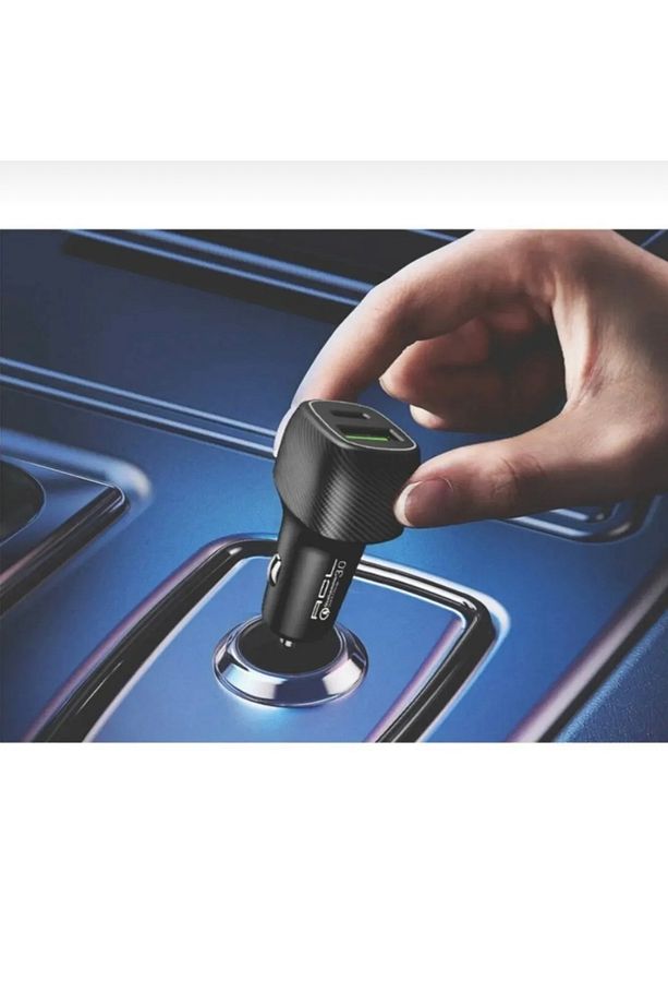 48w Hızlı Şarj Type-c Ve Usb Çıkışlı Araba Çakmaklık Şarj Aleti - 3