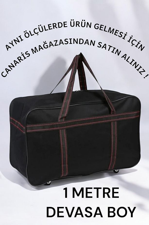 Hurç Çanta Battal Boy Hafif Tekerlekli Seyahat Çantası - 1