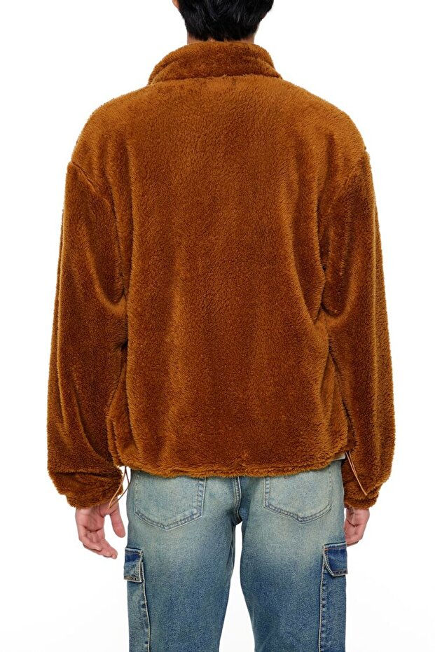 Suni Kürk Ceket - 5