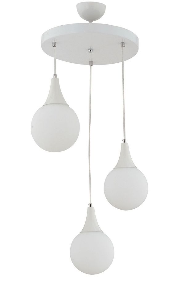 Damla 3 Lü Yuvarlak -Led Ampul  Dahil Modern Koridor Mutfak Salon Sarkıt Avize - 2