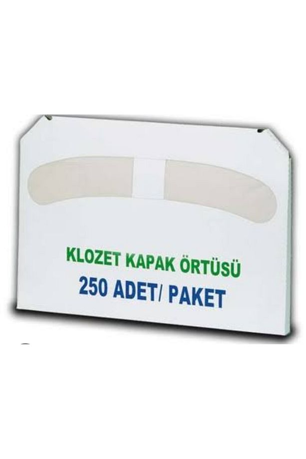 Tek Kullanımlık Klozet Kapak Örtüsü Hijyenik 250li Wc Örtüsü - 3