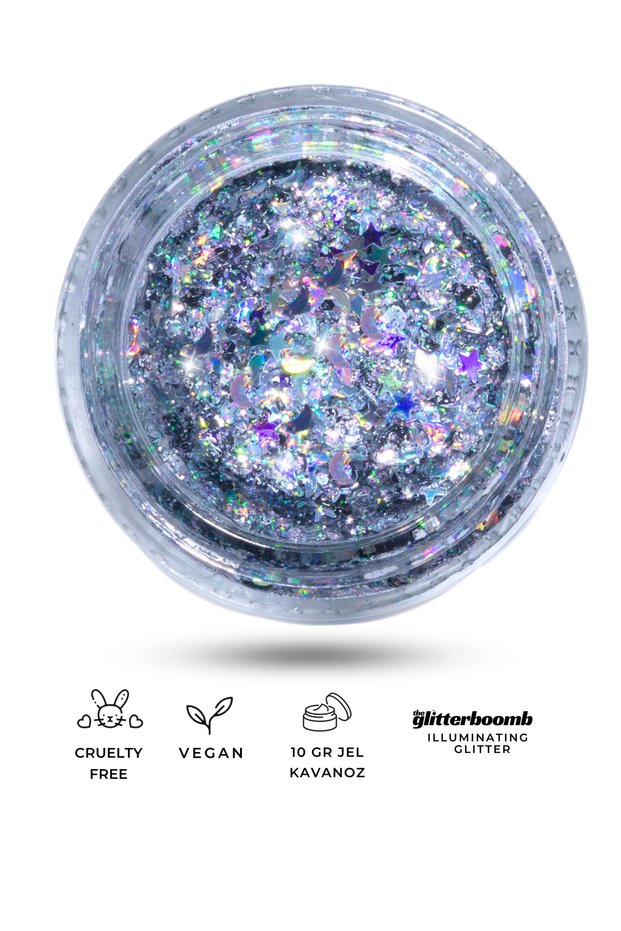 - Jel Glitter - Midnight
