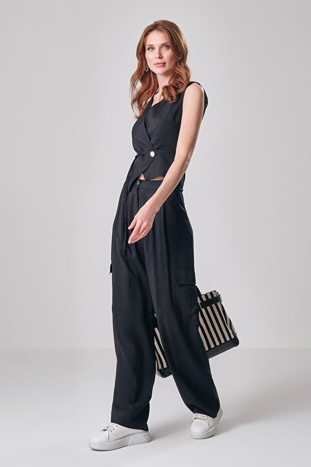 Pilili Kargo Pantolon - 4