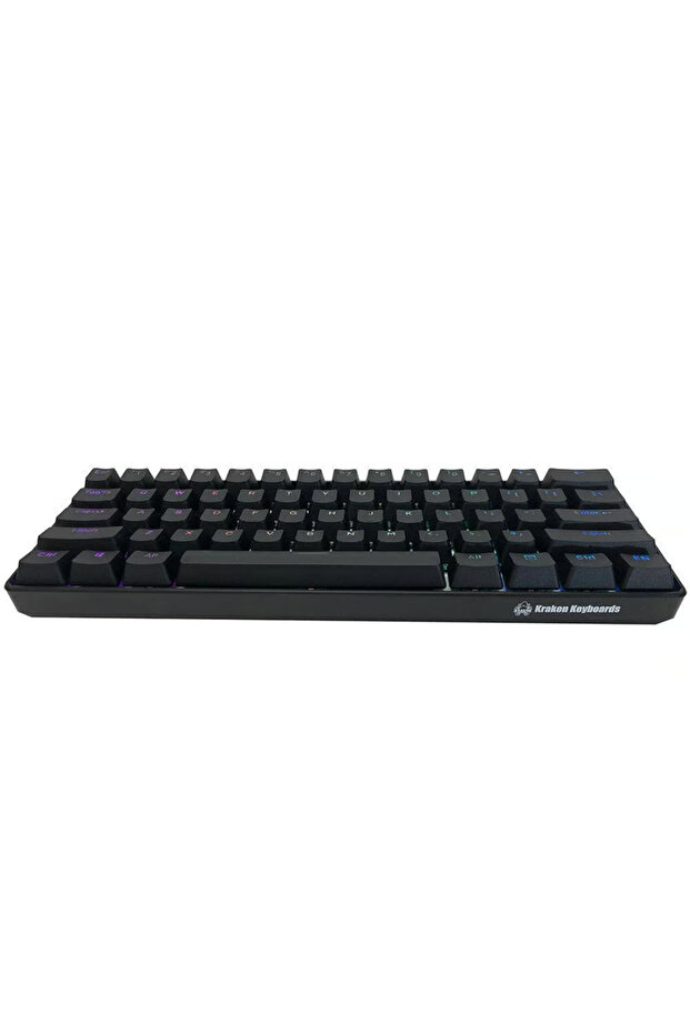 لوحة مفاتيح ميكانيكية Pro 60 % Blue Switch - 5