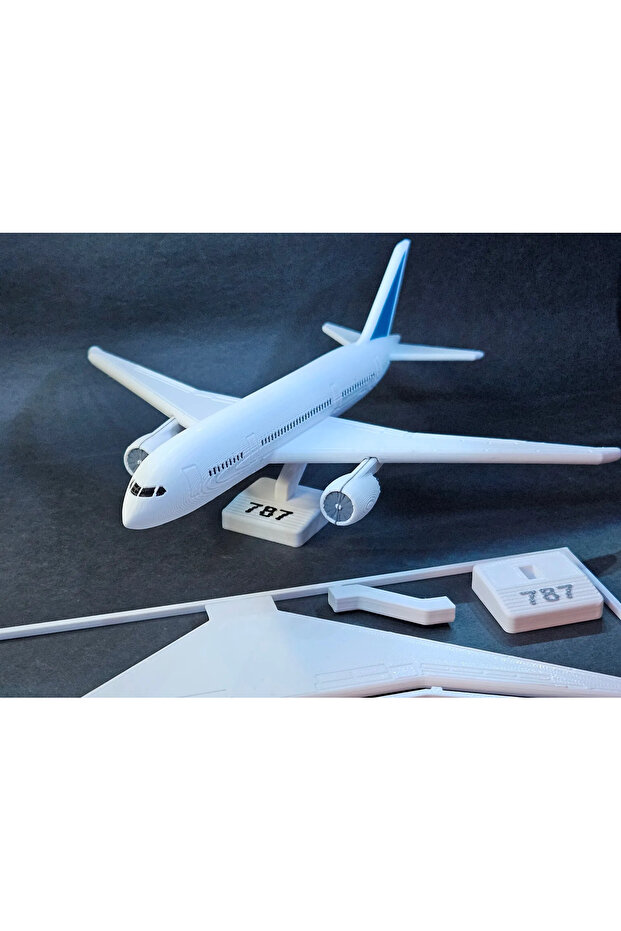 B-787 Uçak Model Kit - 3