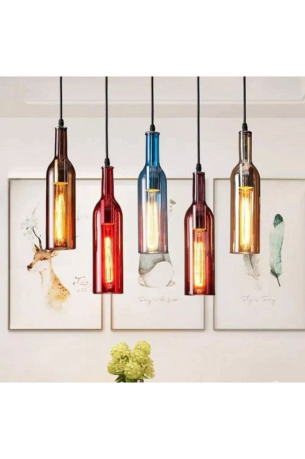 4w Vintage Rustik Led Ampul 2500k E27 Duy Lambam Amber Çubuk Cam Sarı Işık Retro Filament Tüp Ampul - 4