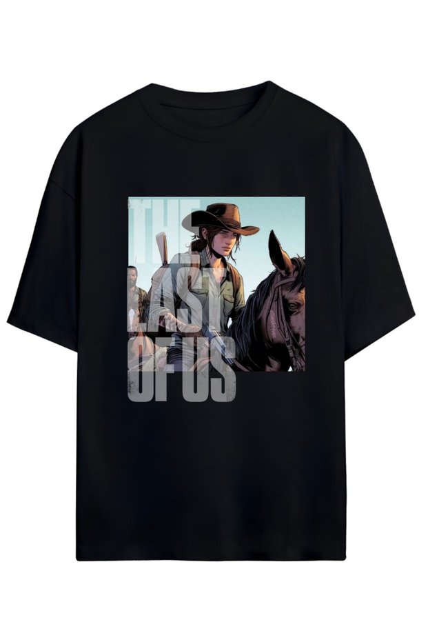 The Last of Us Designed Unisex Oversize Cotton Tshirt