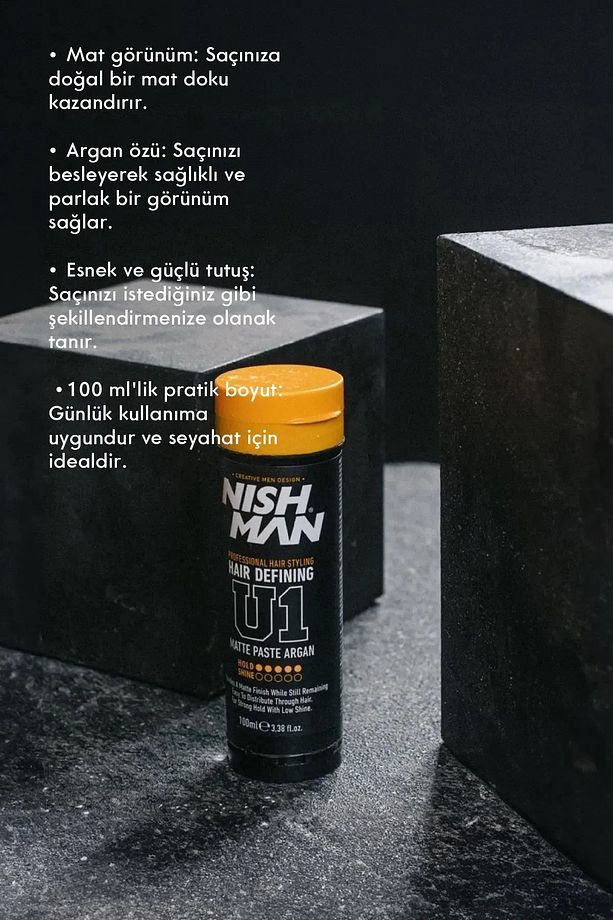 U1 Sert Tutuş Mat Wax / Special Edition 100 ML - 2