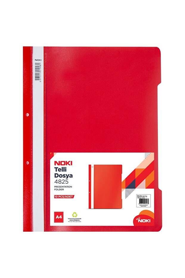 A4 Ring Binder 10 Pack Red - 1