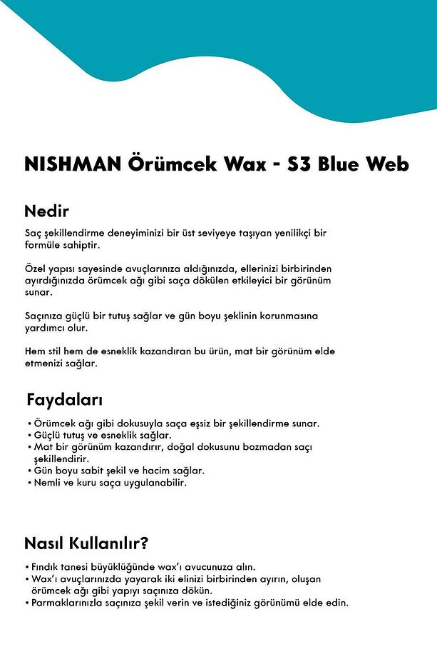 Örümcek Wax S3 / Ultra Parlak Ultra Sert Yapı / Spider Wax - 6