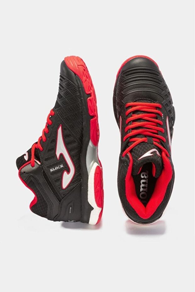 Vblock Vbloks2301 Erkek Siyah Kırmızı Voleybol Ayakkabısı - 5