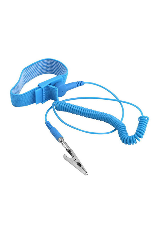 Antistatic Anti Static ESD Wristband Wrist Strap Cordless Wireless Clip Discharge Cables for Elec...