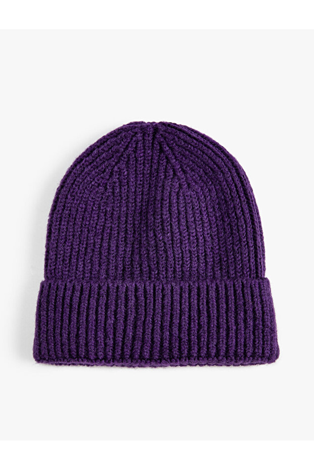Elastic Knitted Basic Beret