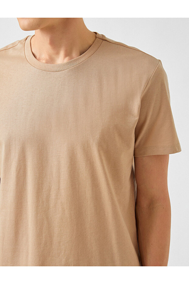 Slim Fit Basic Tişört - 5