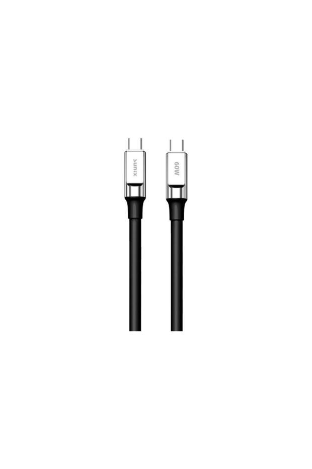 60w Usb-c Şarj Ve Data Kablosu Siyah Sc-66 - 2