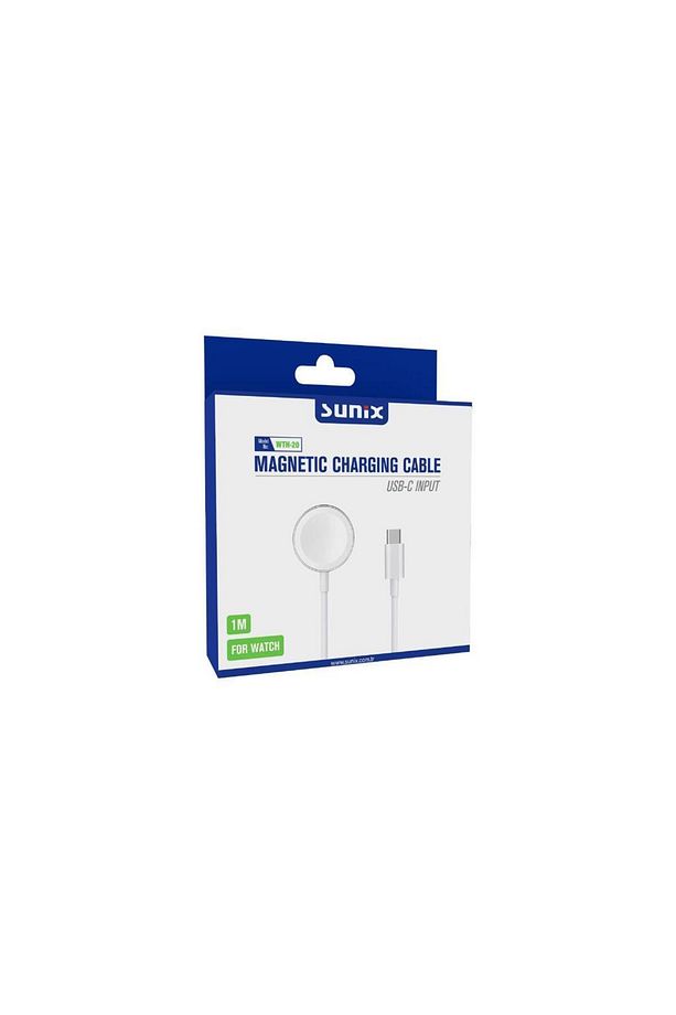 Usb-c Manyetik Saat Şarj Kablosu 1 Metre Wth-20 - 3