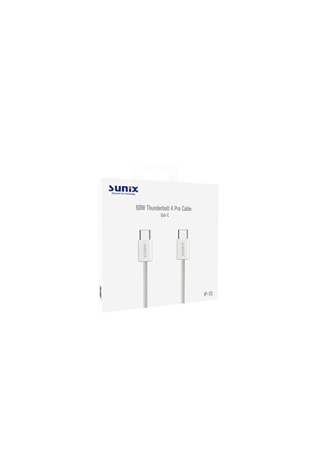 60w Hızlı Şarj Usb-c Örgülü Data Ve Şarj Kablosu Ip10 - 2