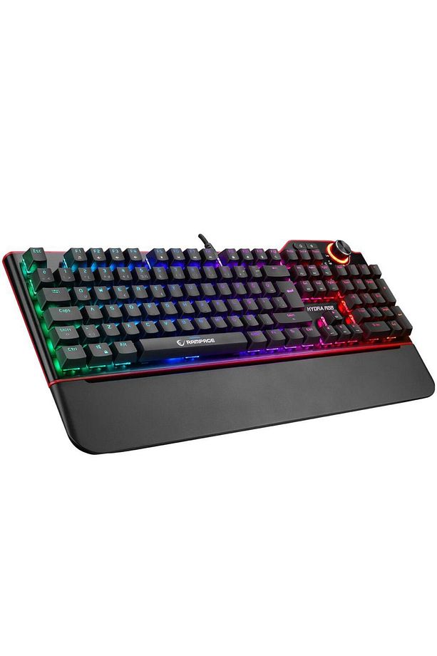 Hydra R6 Siyah Red Switch Rm-k19 Siyah Kulaklık Makrolu Rgb Mouse Mousepad 4lü Oyuncu Set - 2