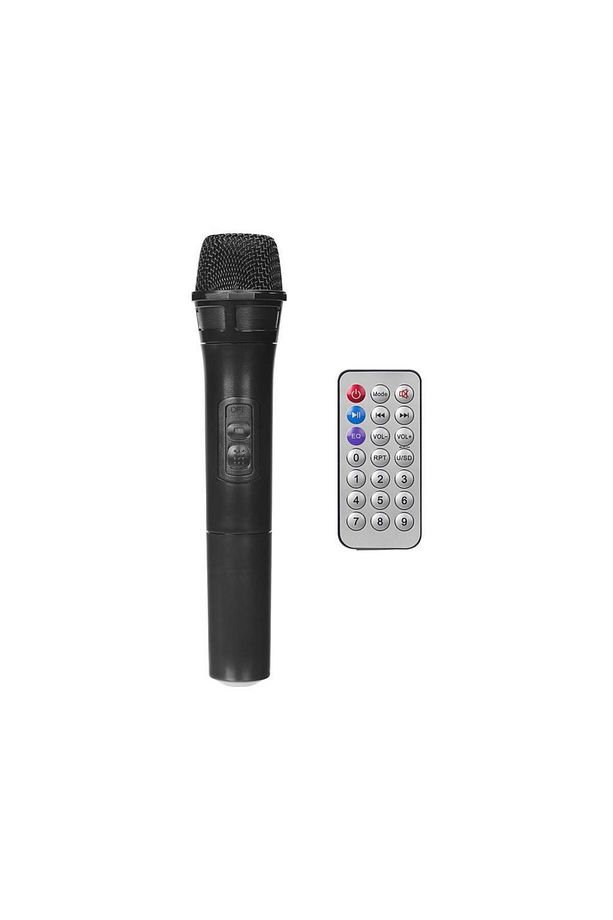 Md-40kp 40w Bt Tws Fmli Rgb Işıklı Kablosuz Mikrofonlu Toplantı-parti Kule Hoparlör - 6