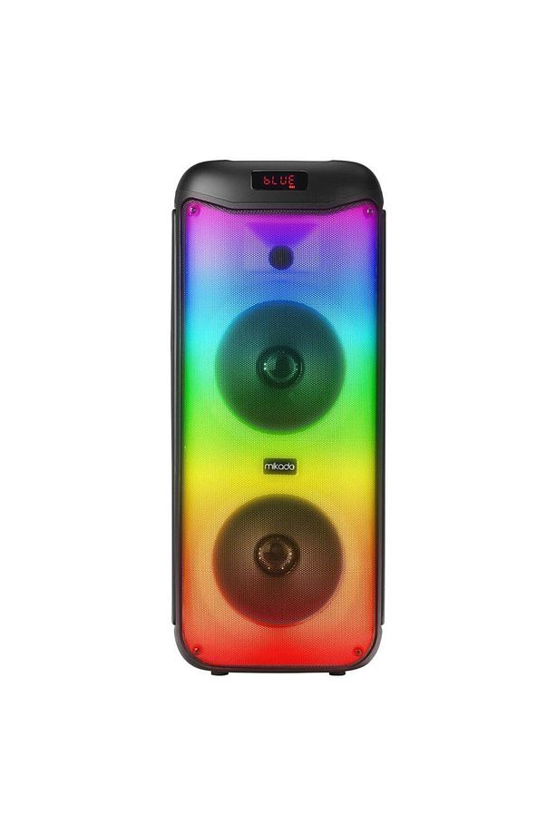 Md-40kp 40w Bt Tws Fmli Rgb Işıklı Kablosuz Mikrofonlu Toplantı-parti Kule Hoparlör - 1